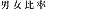 男女比率